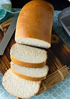 Jamaican Hard Dough (Hardo) Bread - White